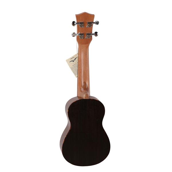 spruce solid top and rosewood ukulele 22