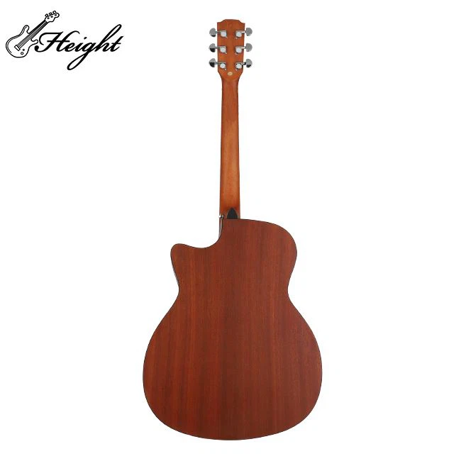 Height cutway guitar