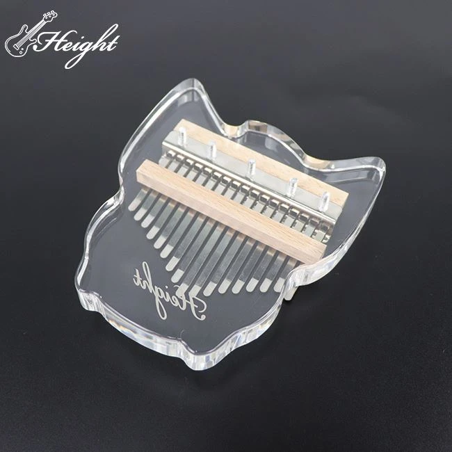 transparent crystal kalimba
