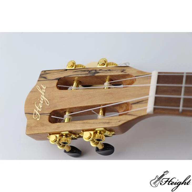 High Gloss 4 Strings Spalted Maple Ukulele