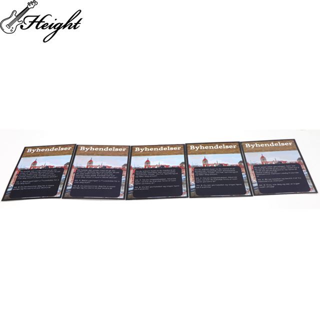 Free Sample Designer Customized Board Game Paper Printing