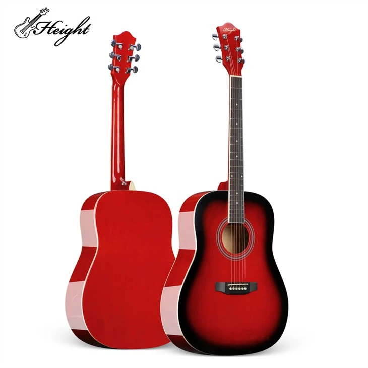 Good Cheap Sunburst Acoustic Guitar 41 Inch
