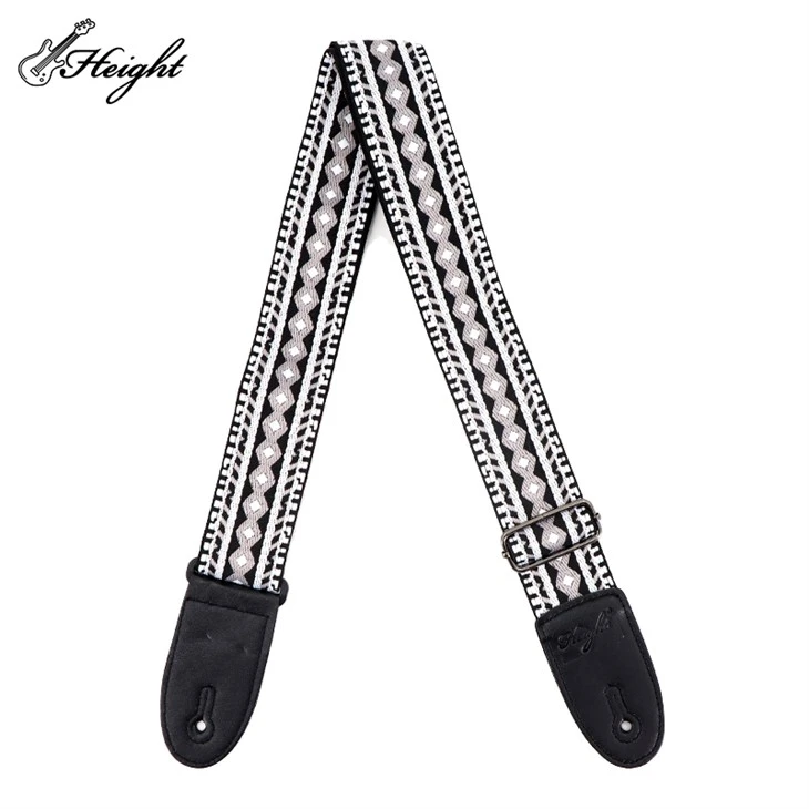 Polyester Webbing Adjustable Length Custom Ukulele Strap