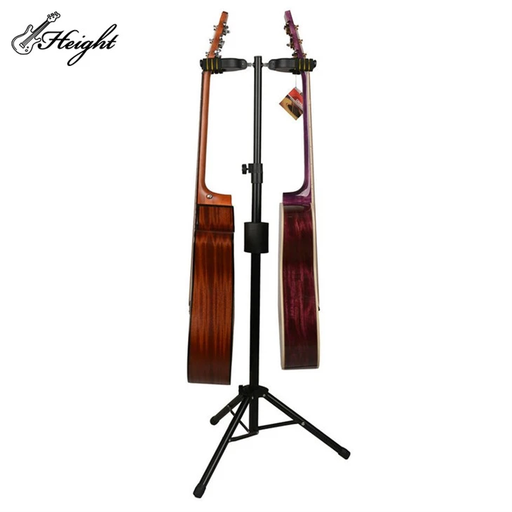 Self-Locking Guitar Stand For 2