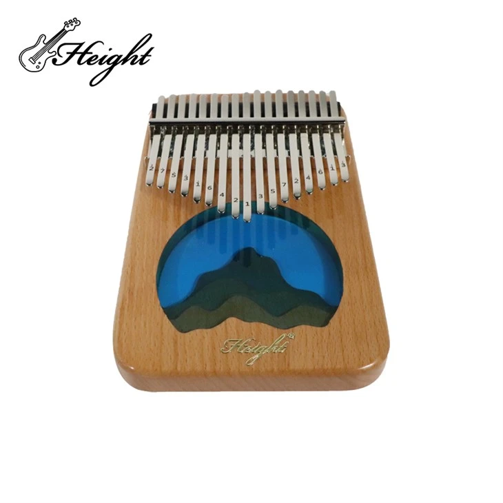 Wooden Kalimba 17 Key Musical Toys For Kids